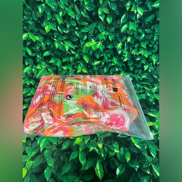 BOGO Orange Floral Tube Jumpsuit Great Quality Flare Bottoms - Picture 8 of 10